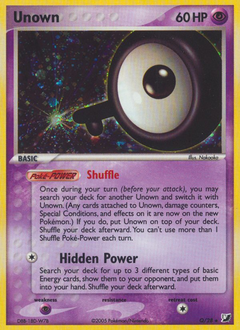 Carte Pokémon Zarbi — Forces Cachées
