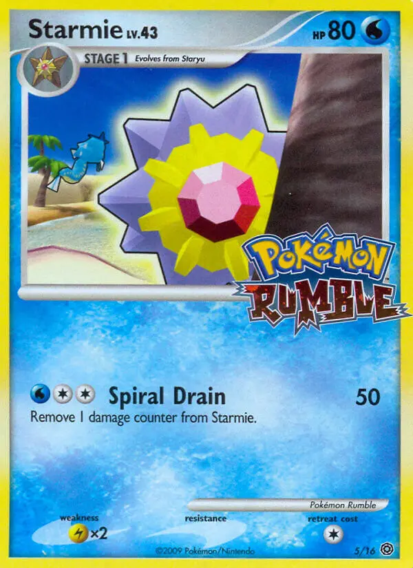 Carte Starmie