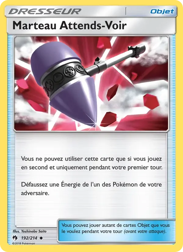 Carte Marteau Attends Voir
