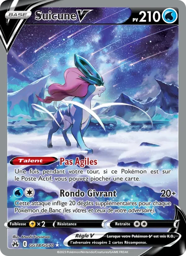 Carte Suicune V