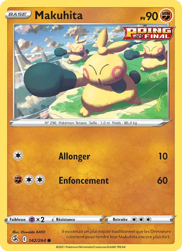 Carte Makuhita