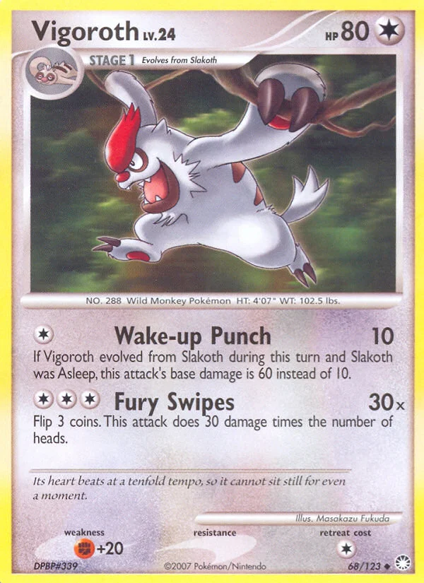 Carte Vigoroth