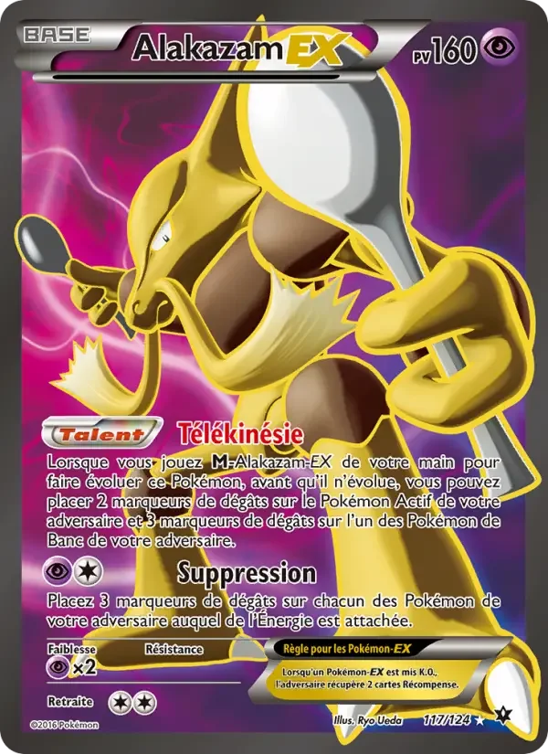 Carte Alakazam EX