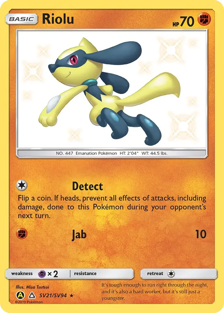 Carte Pokémon Riolu — Destinées Occultes