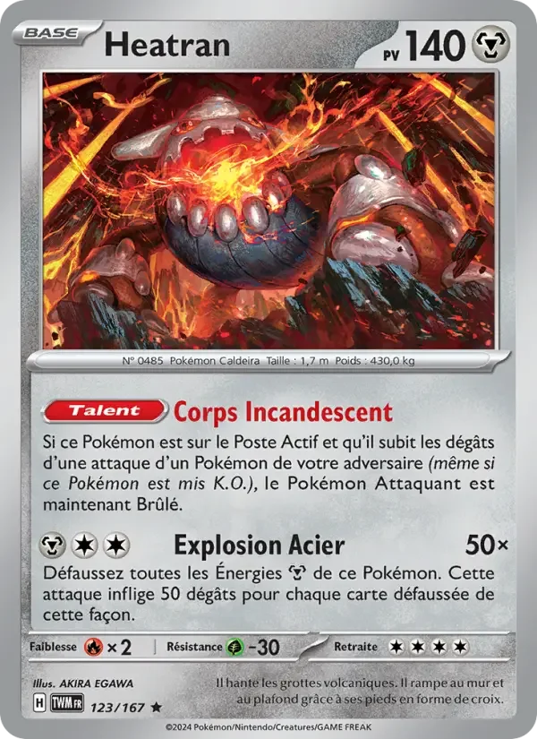 Carte Heatran