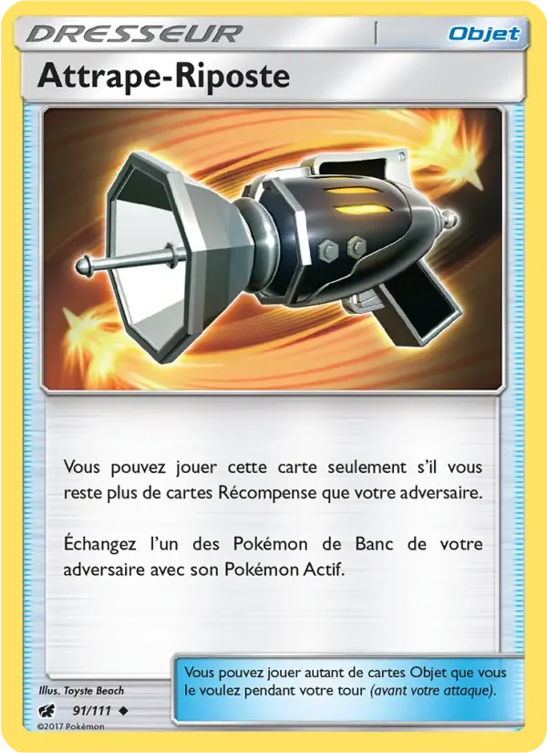 Carte Attrape-Riposte