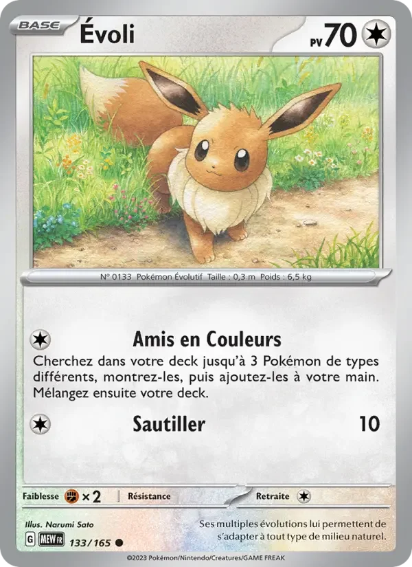 Carte Évoli