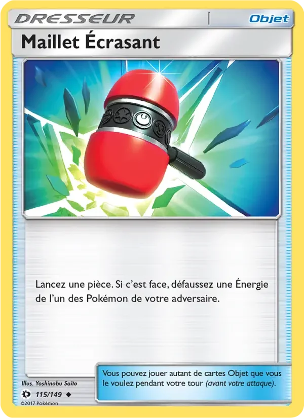 Carte Maillet Écrasant