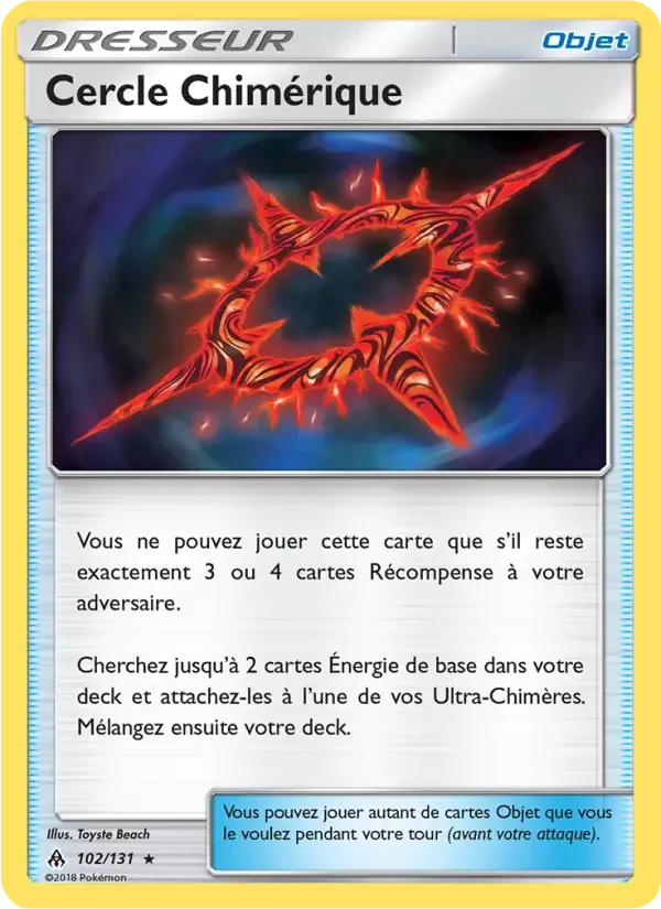 Carte Cercle Chimérique
