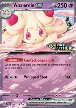 Carte Pokémon Charmilly-ex — Aventures Ensemble