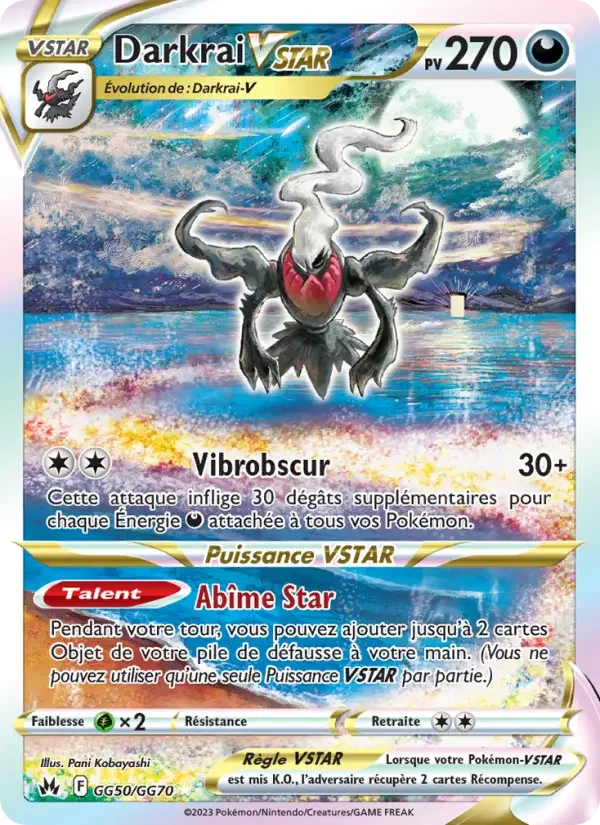 Carte Darkrai VSTAR