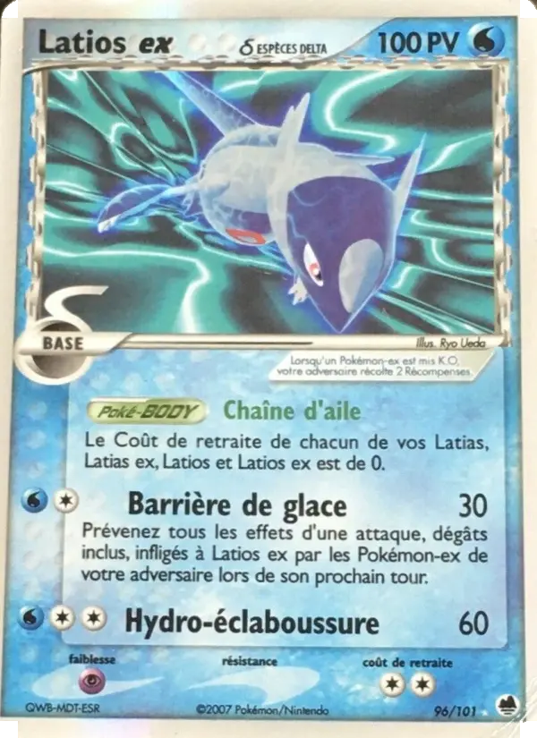 Carte Latios ex δ