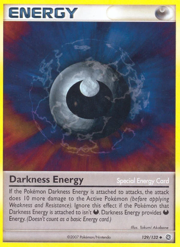 Carte Énergie Obscurité