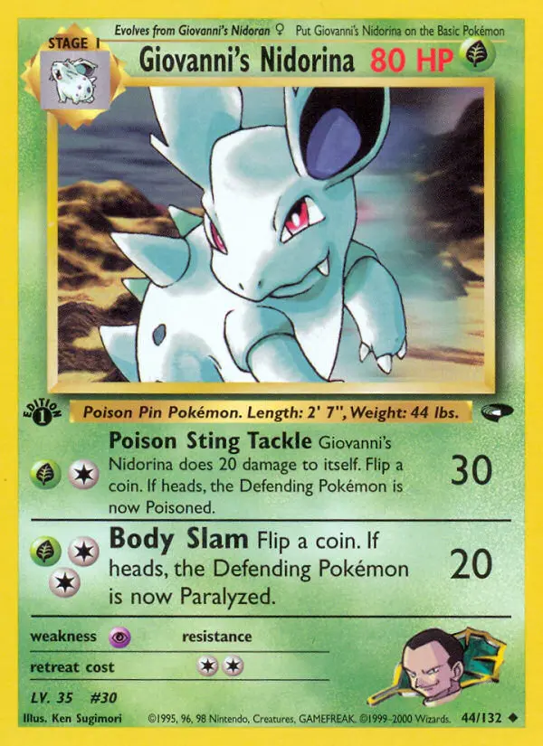Carte Giovanni's Nidorina