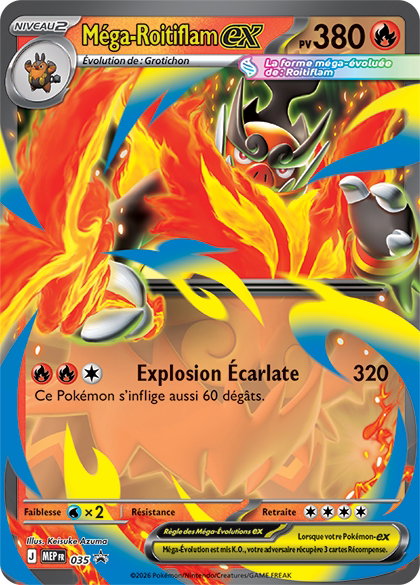 Carte Méga-Roitiflam-ex