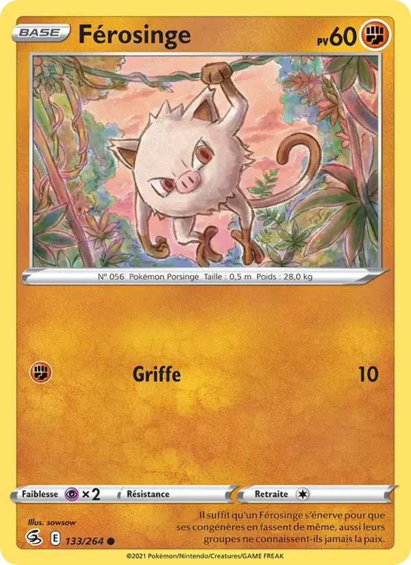 Carte Férosinge