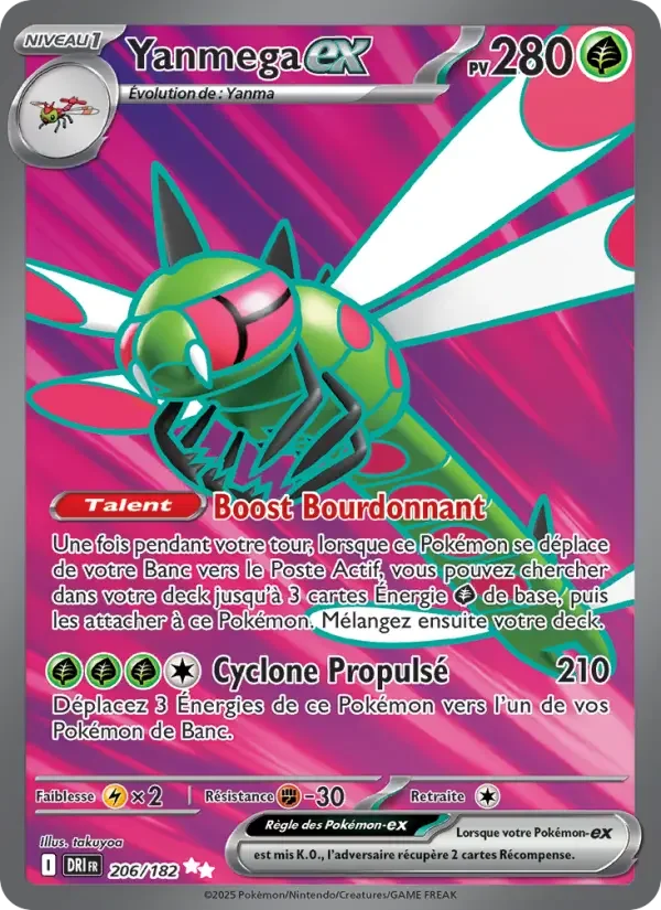 Carte Yanmega-ex