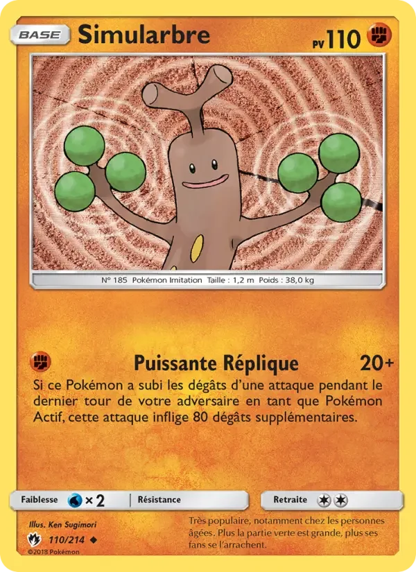 Carte Simularbre