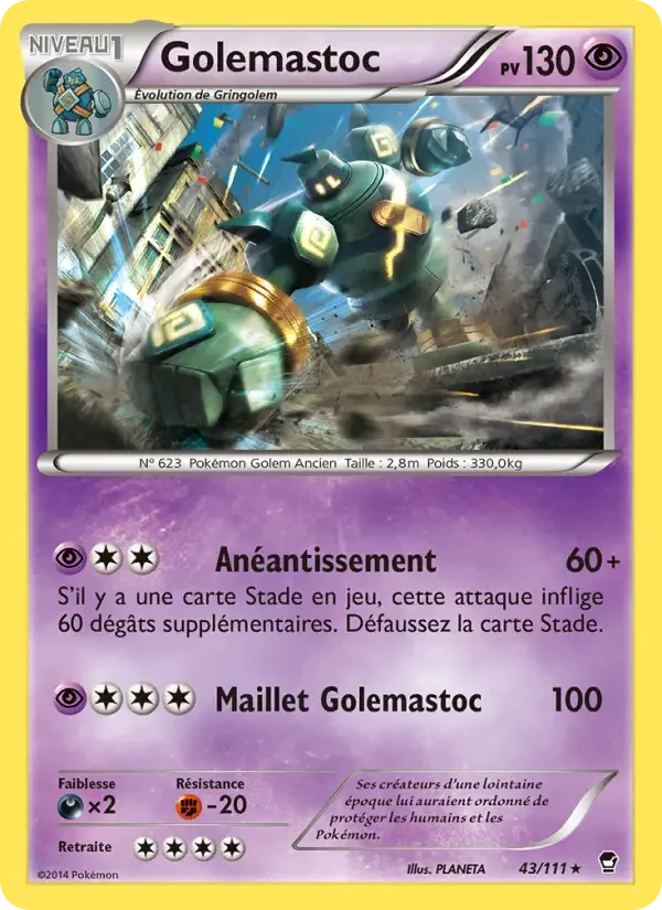 Carte Golemastoc