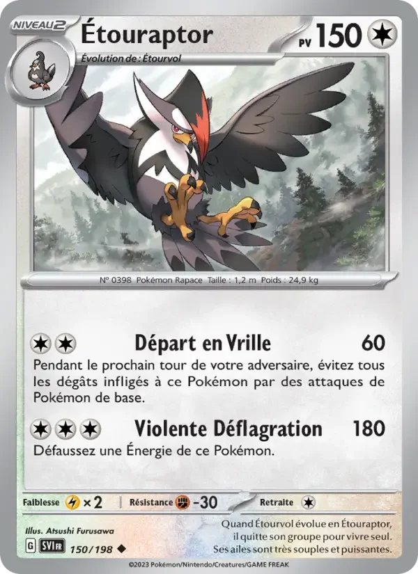 Carte Étouraptor