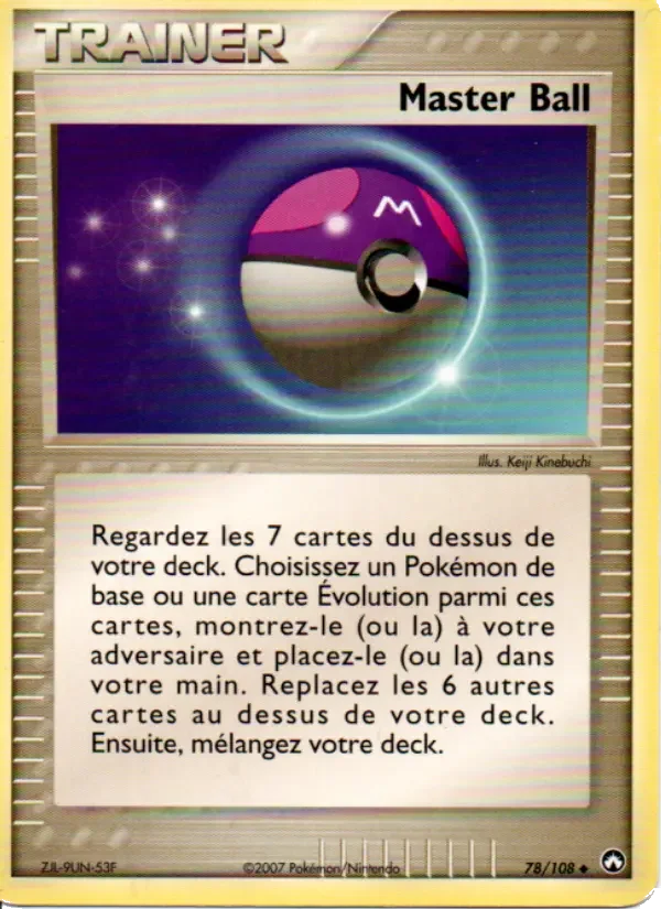 Carte Master Ball