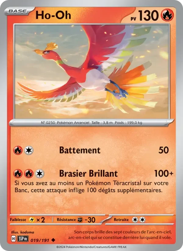 Carte Ho-Oh