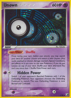 Carte Pokémon Zarbi — Forces Cachées