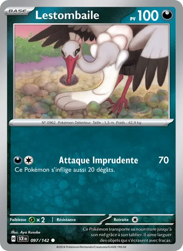 Carte Lestombaile