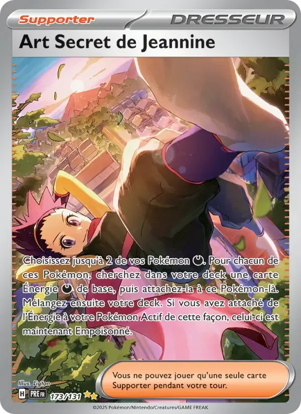 Carte Art Secret de Jeannine