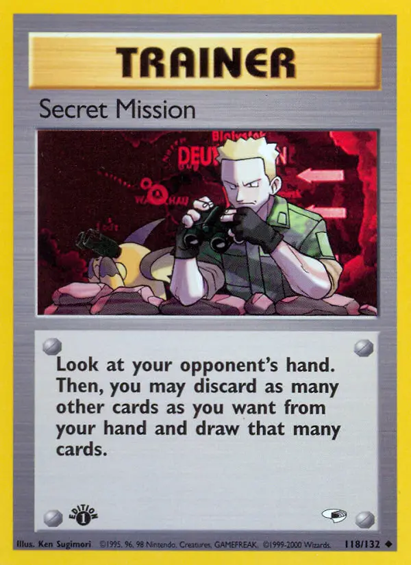 Carte Secret Mission