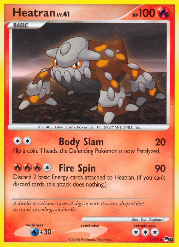 Carte Heatran