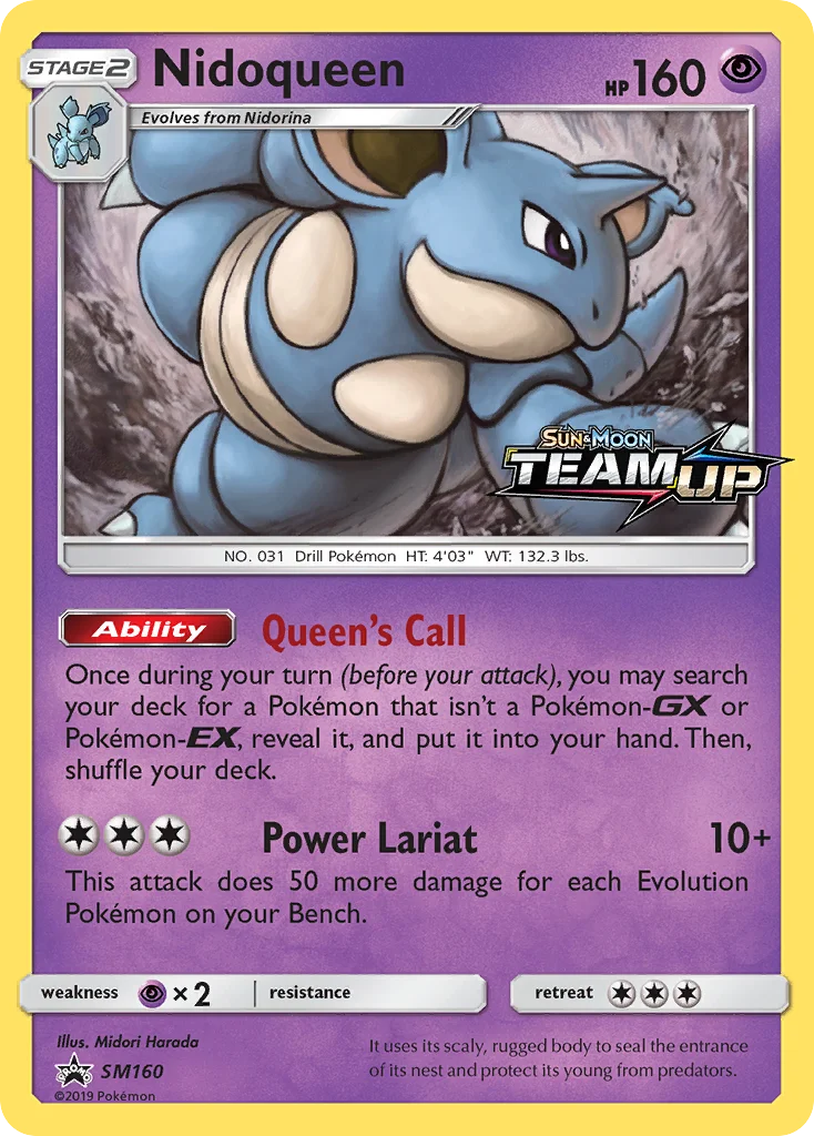 Carte Nidoqueen