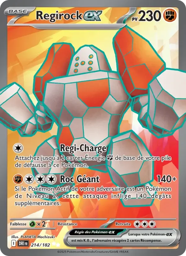 Carte Regirock-ex