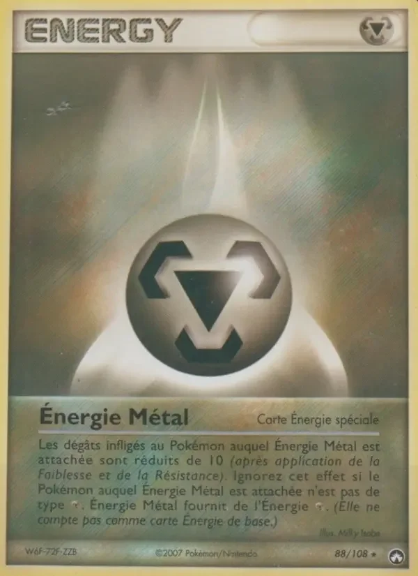 Carte Énergie Métal