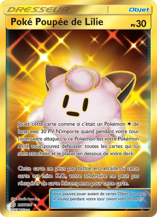 Carte Poké Poupée de Lilie