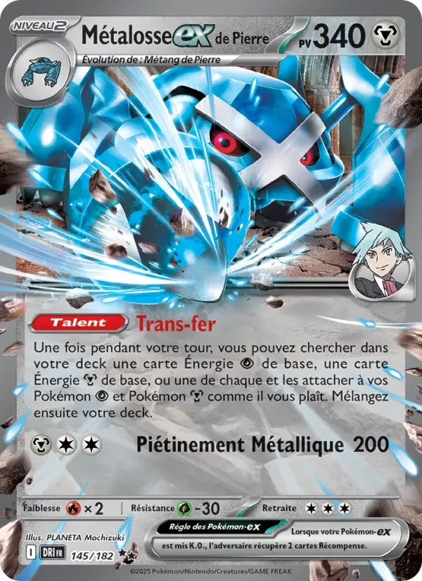 Carte Métalosse-ex de Pierre