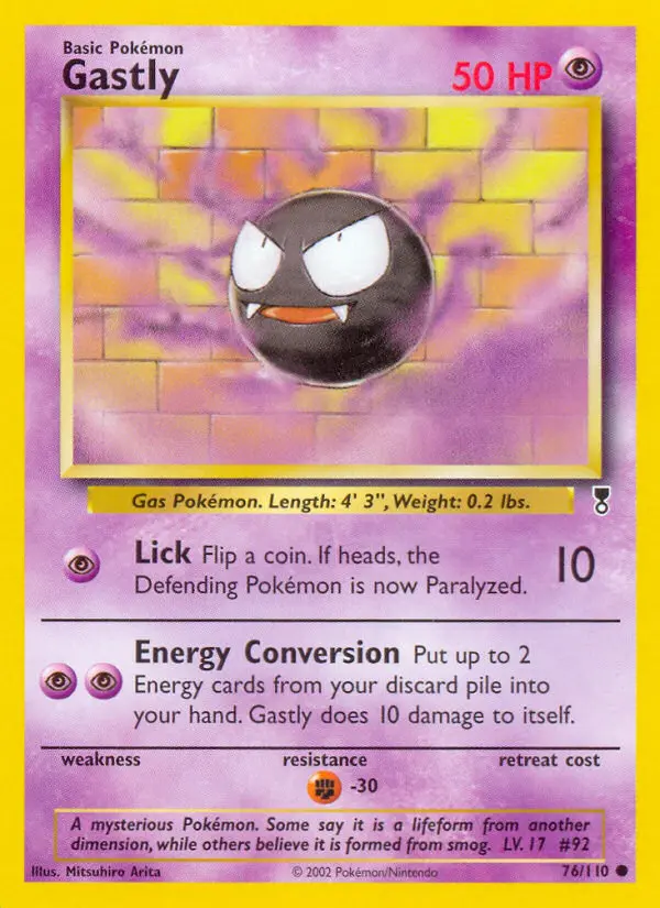 Carte Gastly