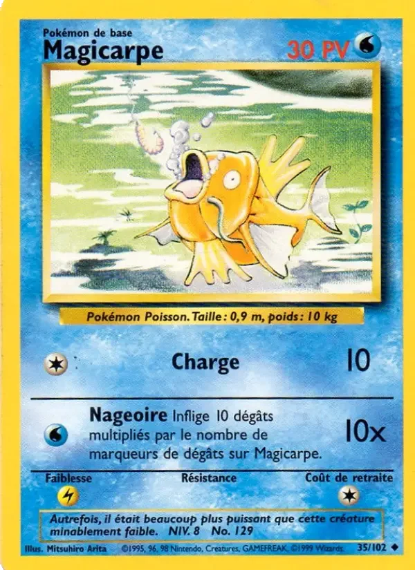 Carte Magicarpe