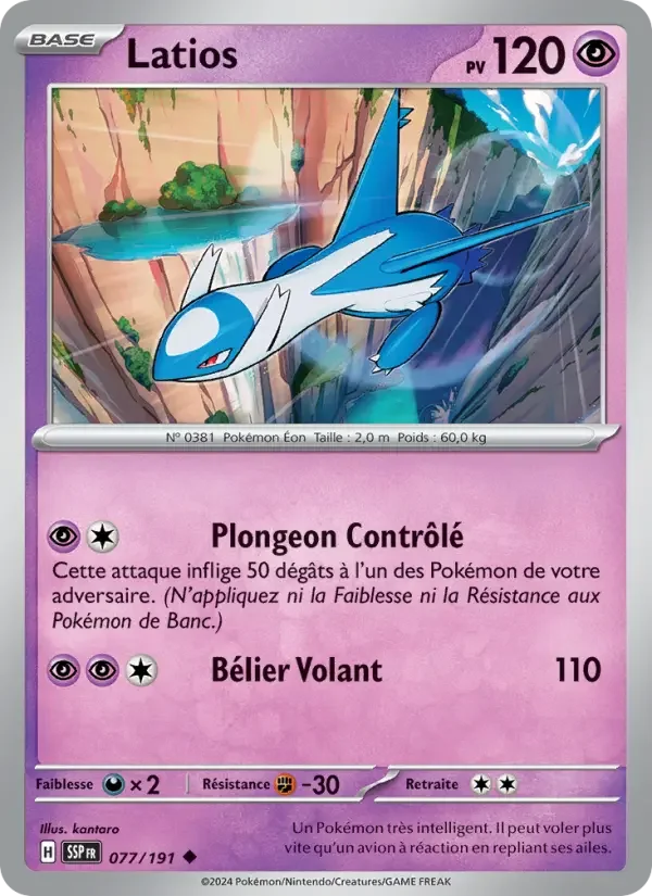 Carte Latios