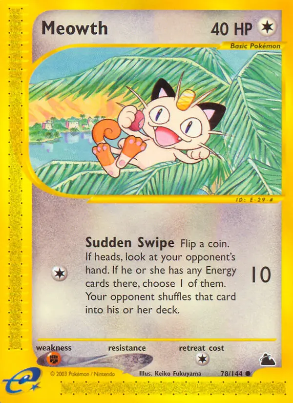 Carte Meowth