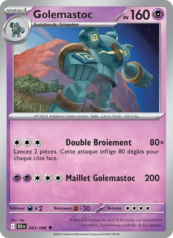 Carte Golemastoc
