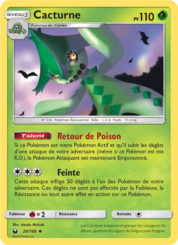Carte Cacturne