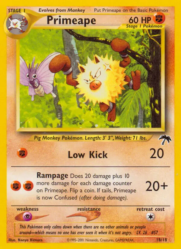 Carte Primeape
