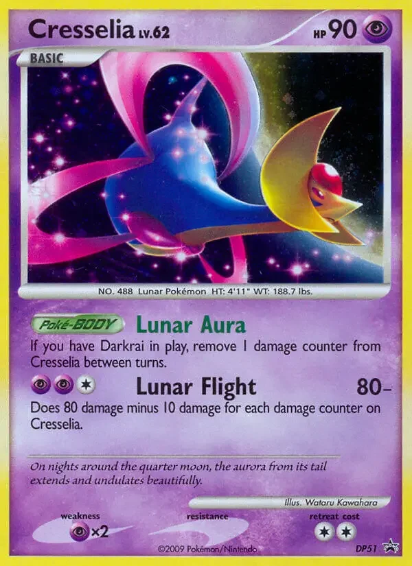 Carte Pokémon Cresselia — Promos Diamant et Perle