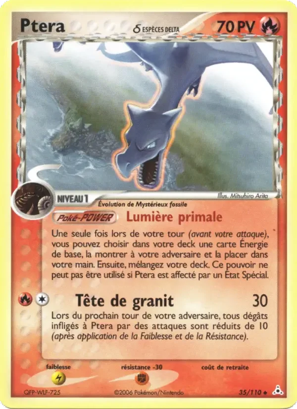 Carte Ptera δ