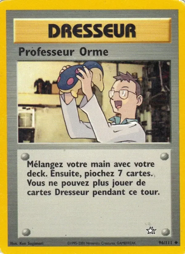Carte Professeur Orme