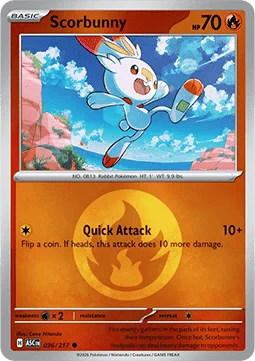 Carte Pokémon Flambino — Héros Transcendants