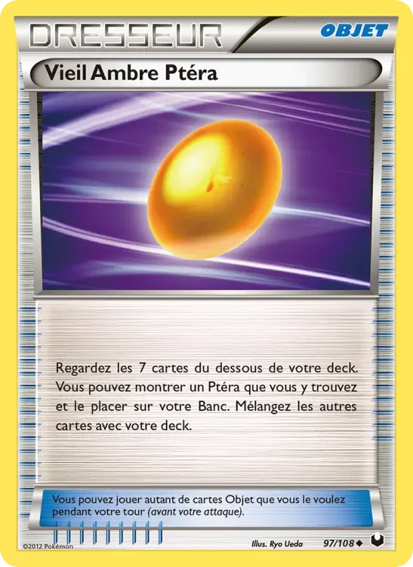 Carte Vieil Ambre Ptéra