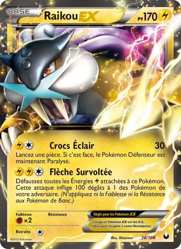 Carte Raikou-EX
