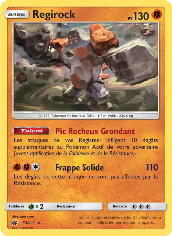 Carte Regirock